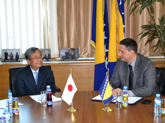 Предсједавајући Представничког дома др Денис Бећировић разговарао с амбасадором Јапана у БиХ